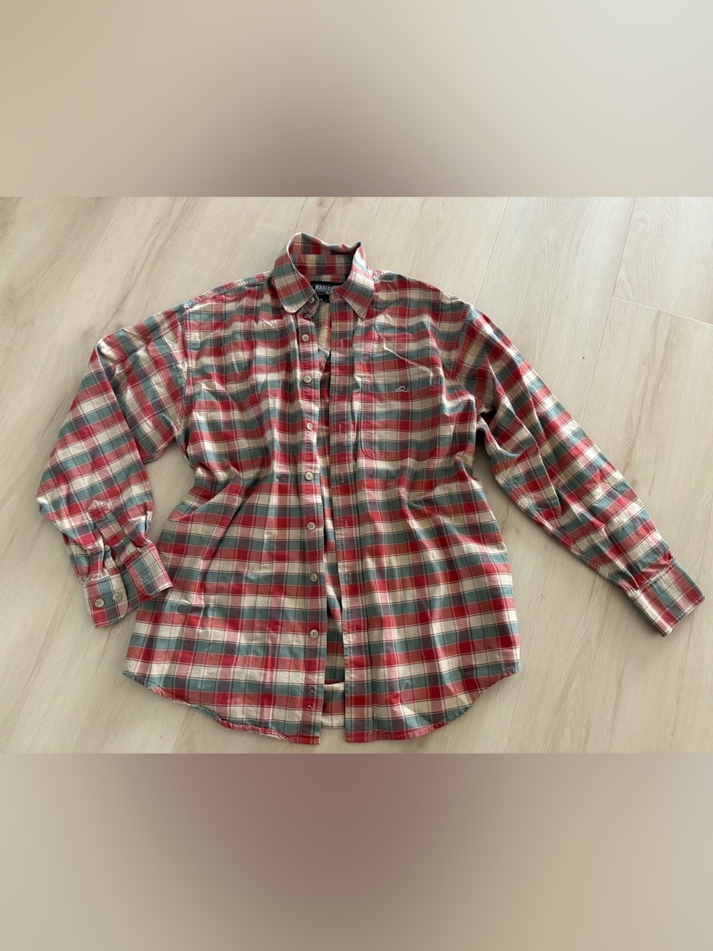 Resistol Rodeo Gear button down plaid shirt